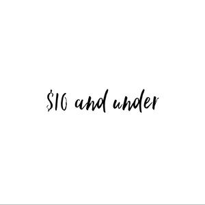 Fashion Items Beyond This Point are $10 & Under!